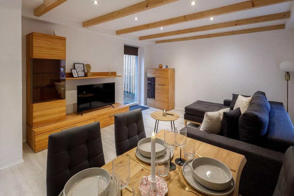 Exklusives Tiny House In Elbnaehe Villa บุกซ์เทอฮูเดอ ภายนอก รูปภาพ
