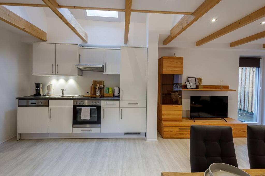 Exklusives Tiny House In Elbnaehe Villa บุกซ์เทอฮูเดอ ภายนอก รูปภาพ