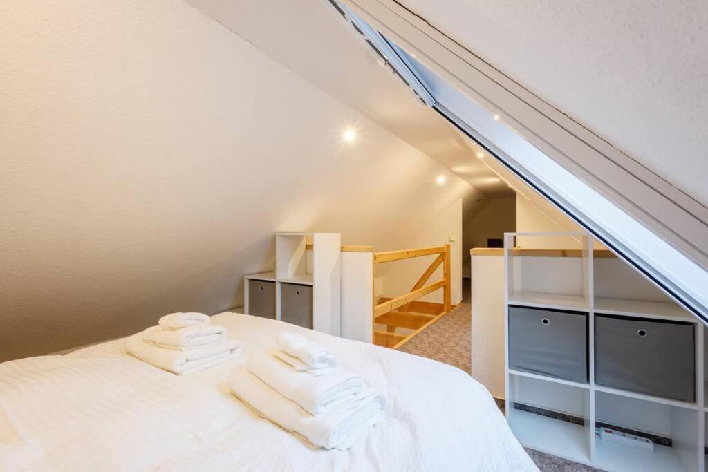 Exklusives Tiny House In Elbnaehe Villa บุกซ์เทอฮูเดอ ภายนอก รูปภาพ